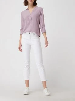 MAC Straight Fit Jeans Mit Stretch-Anteil Modell 'Dream Chic' - Weiß