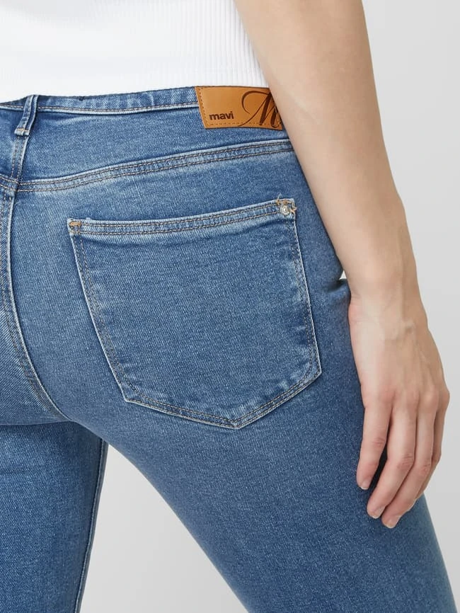 Mavi Jeans Flared Cut High Rise Jeans Mit Stretch-Anteil Modell 'Maria' - Blau 5 Mavi Jeans Flared Cut High Rise Jeans Mit Stretch-Anteil Modell 'Maria' - Blau – Bild 3