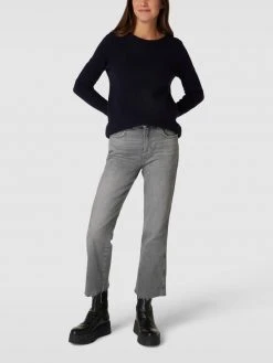 Comma Casual Identity Jeans Mit Label-Patch - Hellgrau