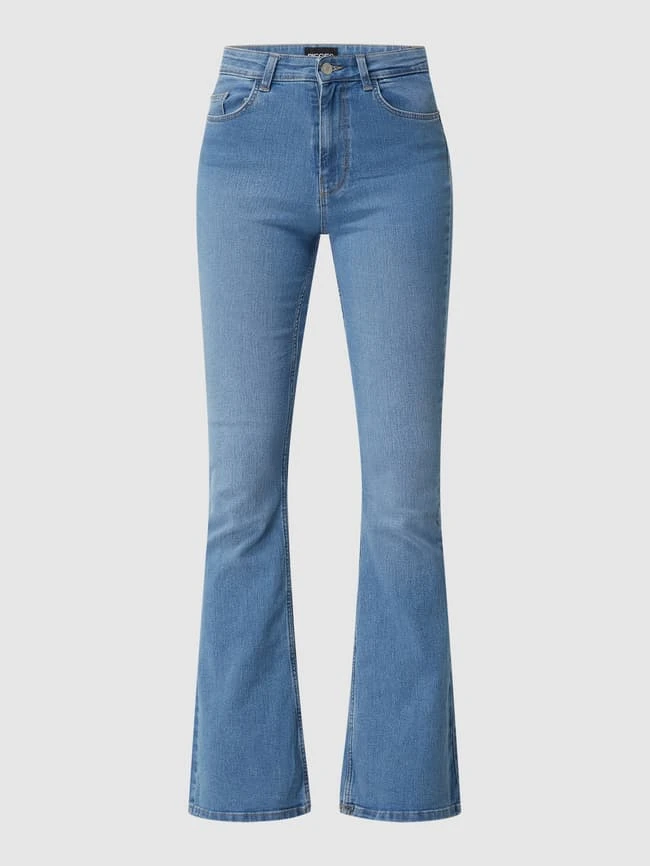 Pieces Flared Jeans Mit Stretch-Anteil Modell 'Peggy' - Blau 4 Pieces Flared Jeans Mit Stretch-Anteil Modell 'Peggy' - Blau – Bild 2