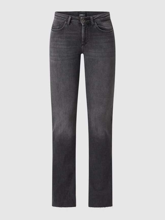 Only Flared Fit Jeans Mit Stretch-Anteil Modell 'Blush' - Schwarz 4 Only Flared Fit Jeans Mit Stretch-Anteil Modell 'Blush' - Schwarz – Bild 2