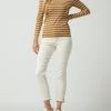 MAC Straight Fit Jeans Mit Stretch-Anteil Modell 'Mac' - Offwhite
