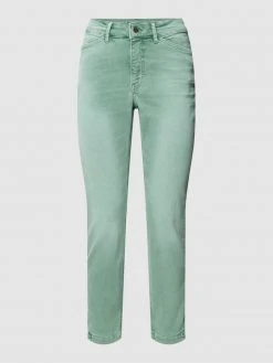 MAC Slim Fit Jeans Mit Stretch-Anteil Modell 'DREAM CHIC AUTHENTIC' - Khaki