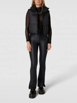 Gina Tricot Flared Cut Jeans Mit 5-Pocket-Design - Schwarz