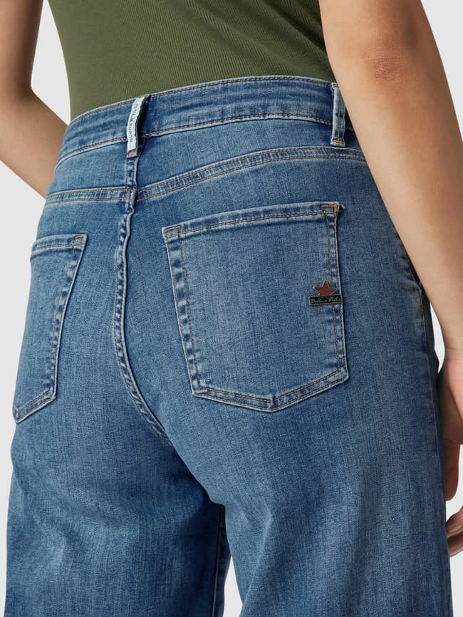 Buena Vista Wide Leg Jeans Im Cropped Design - Blau 5 Buena Vista Wide Leg Jeans Im Cropped Design - Blau – Bild 3