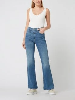 S.Oliver RED LABEL Flared High Rise Jeans Mit Stretch-Anteil - Blau
