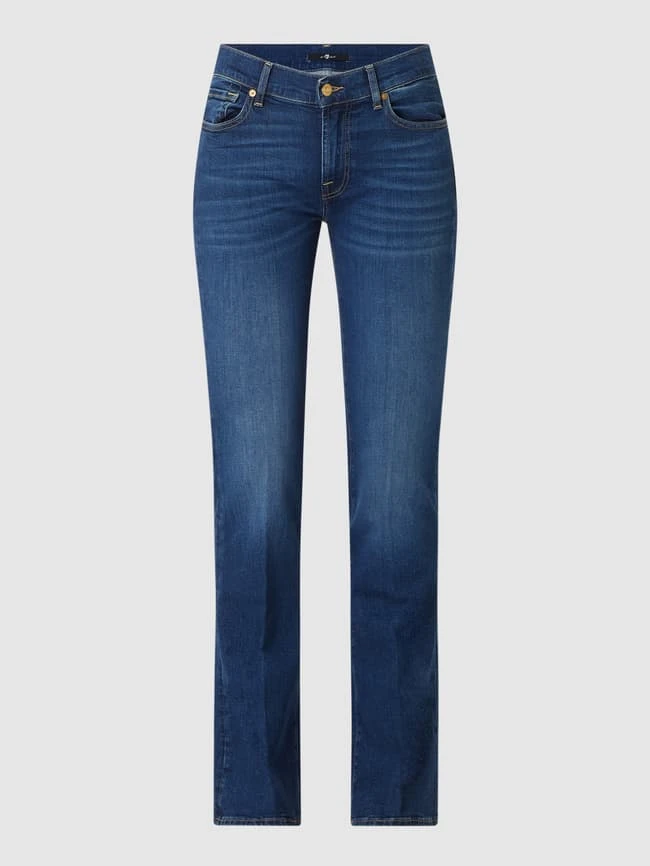 7 For All Mankind Bootcut Jeans Mit Stretch-Anteil - Blau 4 7 For All Mankind Bootcut Jeans Mit Stretch-Anteil - Blau – Bild 2