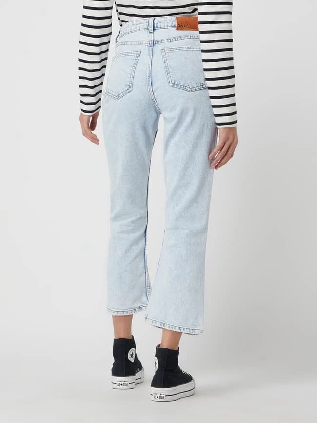 Only Flared High Waist Jeans Mit Stretch-Anteil Modell 'Emily' - Hellblau 7 Only Flared High Waist Jeans Mit Stretch-Anteil Modell 'Emily' - Hellblau – Bild 5