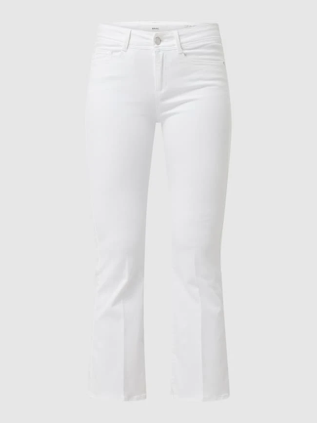 Brax Flared Cut Jeans Mit Stretch-Anteil Modell 'Ana' - Weiß 4 Brax Flared Cut Jeans Mit Stretch-Anteil Modell 'Ana' - Weiß – Bild 2