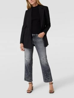 Cambio Jeans Im Used-Look Modell 'PARIS' - Hellgrau