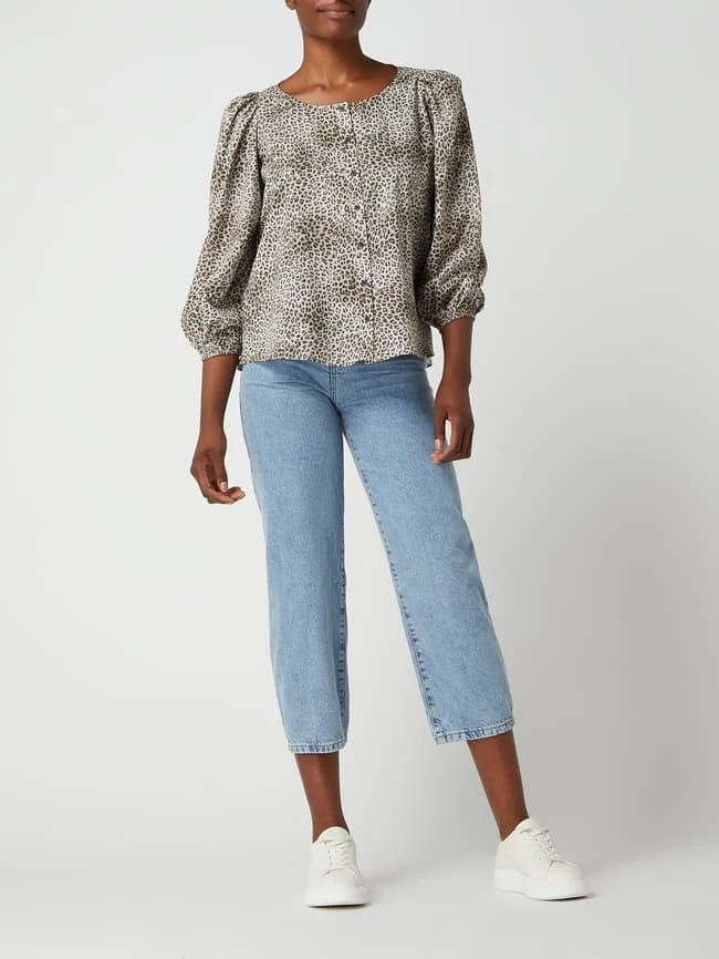 Mango Mom Fit Jeans Aus Baumwolle Modell 'Antonella' - Blau 3 Mango Mom Fit Jeans Aus Baumwolle Modell 'Antonella' - Blau