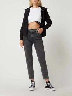 Calvin Klein Jeans Mom Fit Jeans Mit Stretch-Anteil - Hellgrau