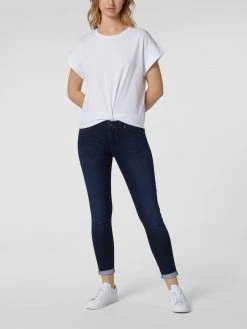 Mavi Jeans Cropped Super Skinny Fit Jeans Mit Stretch-Anteil Modell 'Lexy' - Dunkelblau