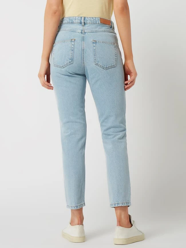 REVIEW Skinny Mom Fit Jeans Aus Baumwolle - Blau 7 REVIEW Skinny Mom Fit Jeans Aus Baumwolle - Blau – Bild 5