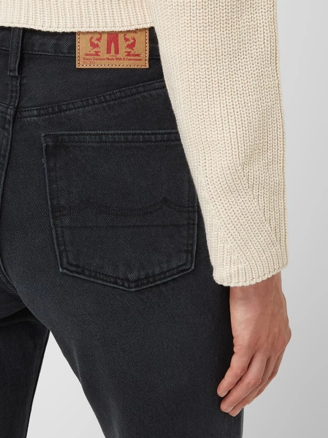 Kings Of Indigo Straight Fit High Rise Jeans Aus Recycelter Baumwolle Modell 'Liora' - Schwarz 5 Kings Of Indigo Straight Fit High Rise Jeans Aus Recycelter Baumwolle Modell 'Liora' - Schwarz – Bild 3