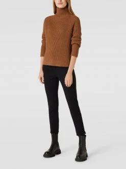 Cambio Jeans Mit Label-Patch Modell 'PIPER' - Schwarz