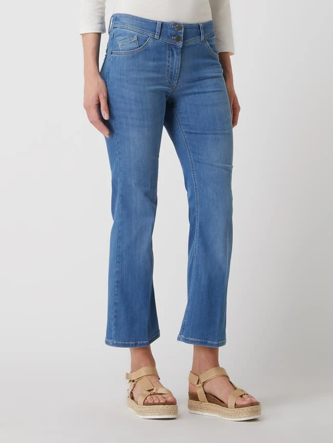 Gerry Weber Edition Regular Fit Cropped Jeans Aus Bio-Baumwollmischung - Blau 6 Gerry Weber Edition Regular Fit Cropped Jeans Aus Bio-Baumwollmischung - Blau – Bild 4