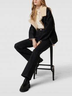 Calvin Klein Jeans Bootcut Jeans Mit Label-Details - Schwarz