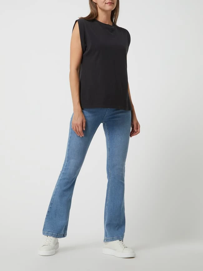REVIEW Flared Jeans Mit Stretch-Anteil - Bleu 3 REVIEW Flared Jeans Mit Stretch-Anteil - Bleu