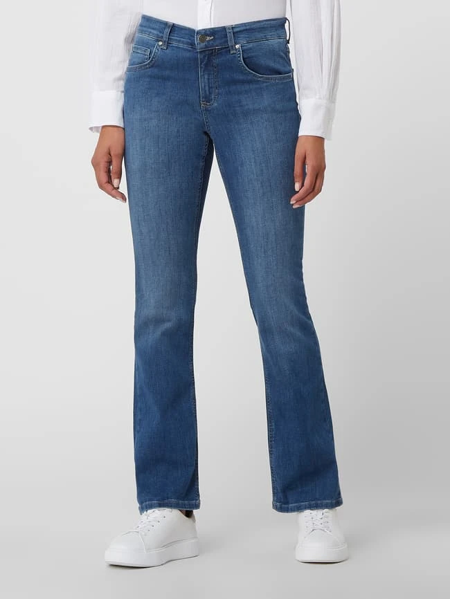 Angels Bootcut Jeans Mit Stretch-Anteil Modell 'Leni' - Blau 6 Angels Bootcut Jeans Mit Stretch-Anteil Modell 'Leni' - Blau – Bild 4