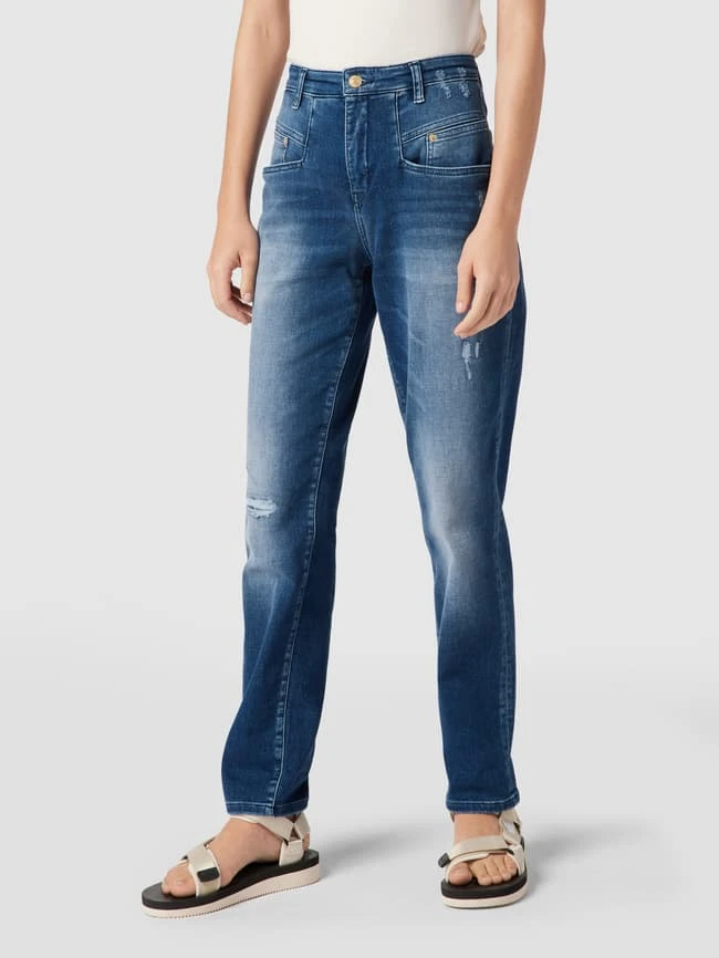 MAC Mom Fit Jeans Mit Stretch-Anteil - Bleu 6 MAC Mom Fit Jeans Mit Stretch-Anteil - Bleu – Bild 4