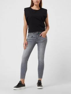 Brax Skinny Fit Jeans Mit Stretch-Anteil Modell 'Ana' - Mittelgrau