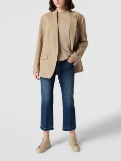 Cambio Jeans Mit Label-Patch Modell 'Paris' - Blau