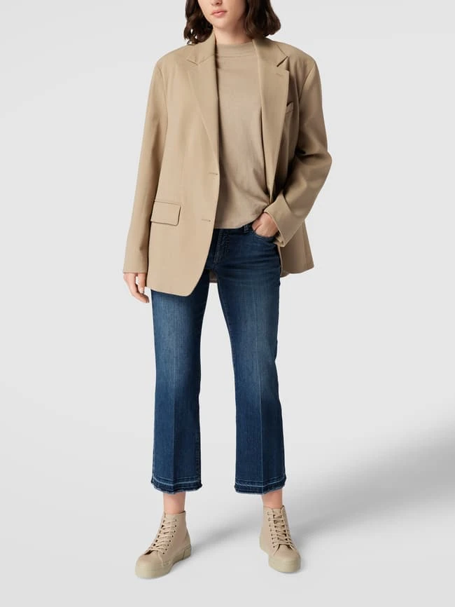 Cambio Jeans Mit Label-Patch Modell 'Paris' - Blau 3 Cambio Jeans Mit Label-Patch Modell 'Paris' - Blau