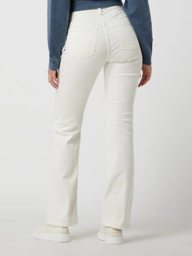 Esprit Bootcut Jeans Mit Stretch-Anteil - Offwhite 7 Esprit Bootcut Jeans Mit Stretch-Anteil - Offwhite – Bild 5