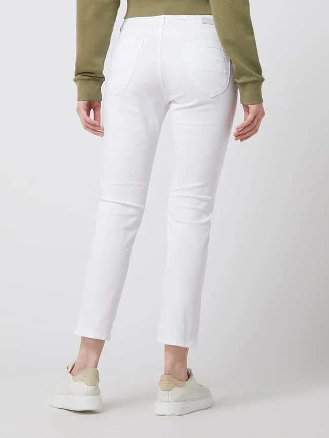Brax Slim Fit Jeans Mit Stretch-Anteil Modell 'Mary' - Weiß 7 Brax Slim Fit Jeans Mit Stretch-Anteil Modell 'Mary' - Weiß – Bild 5