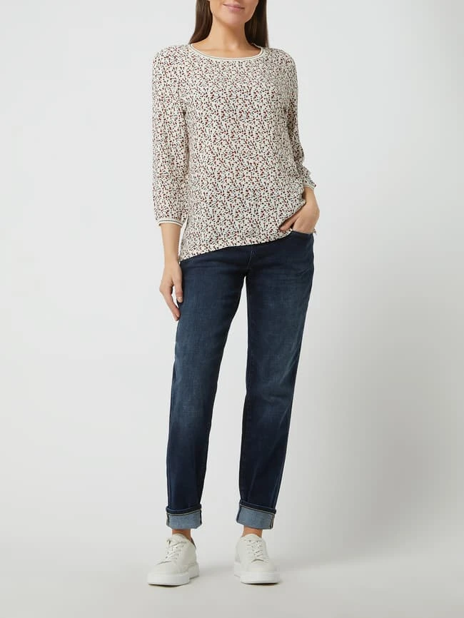 MAC MAC X Sylvie Meis 24/7 Mom Fit Jeans Mit Stretch-Anteil Modell 'Rich' - Dunkelblau 3 MAC MAC X Sylvie Meis 24/7 Mom Fit Jeans Mit Stretch-Anteil Modell 'Rich' - Dunkelblau