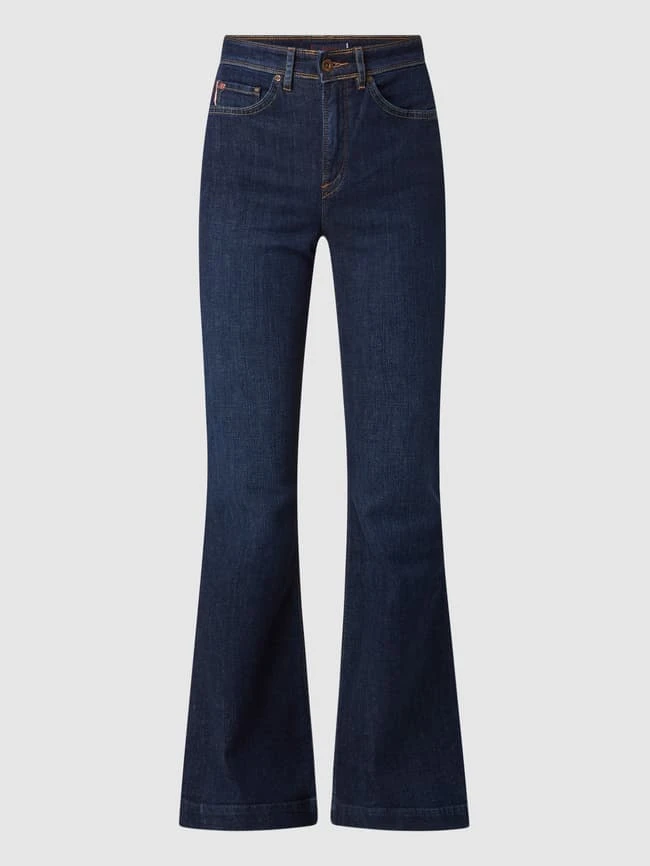 SALSA Jeans Flared Cut Jeans Mit Stretch-Anteil - Dunkelblau 4 SALSA Jeans Flared Cut Jeans Mit Stretch-Anteil - Dunkelblau – Bild 2
