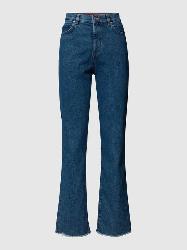 HUGO Jeans Mit Label-Patch Modell 'Lucillo' - Hellblau 4 HUGO Jeans Mit Label-Patch Modell 'Lucillo' - Hellblau – Bild 2