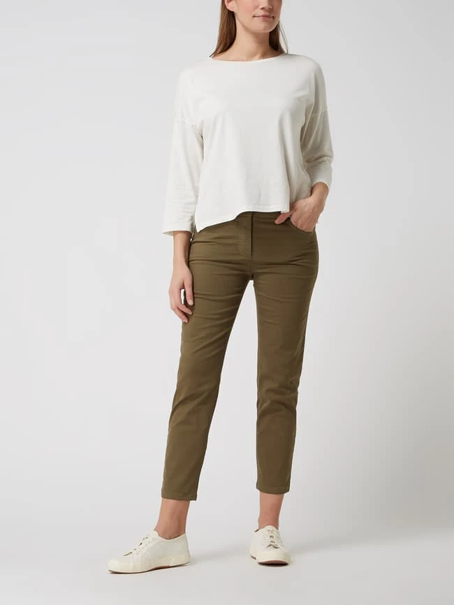 Gerry Weber Edition Hose Mit Stretch-Anteil Modell 'Best4me Light' - Khaki 3 Gerry Weber Edition Hose Mit Stretch-Anteil Modell 'Best4me Light' - Khaki