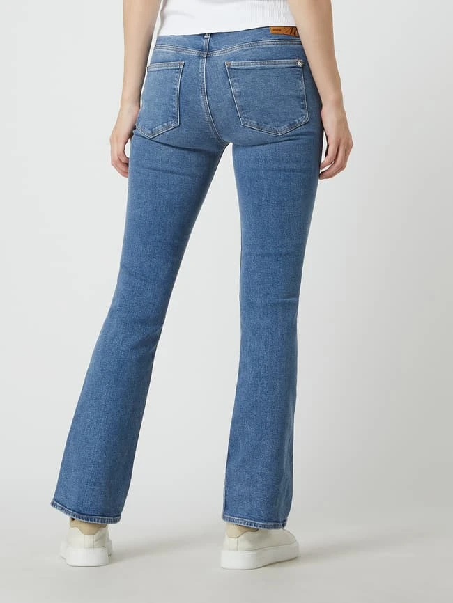 Mavi Jeans Flared Cut High Rise Jeans Mit Stretch-Anteil Modell 'Maria' - Blau 7 Mavi Jeans Flared Cut High Rise Jeans Mit Stretch-Anteil Modell 'Maria' - Blau – Bild 5