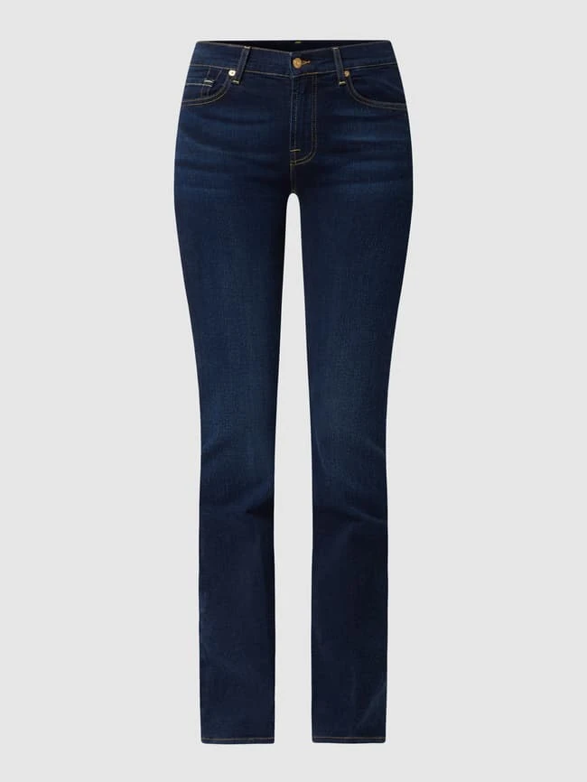 7 For All Mankind Bootcut Jeans Mit Stretch-Anteil - Marineblau 4 7 For All Mankind Bootcut Jeans Mit Stretch-Anteil - Marineblau – Bild 2