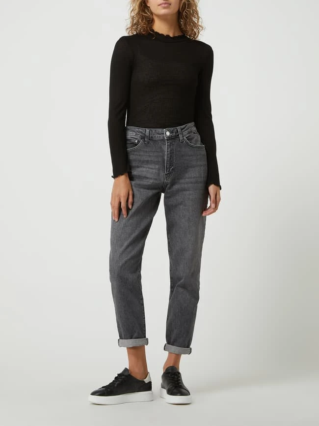 Mavi Jeans Mom Fit Jeans Mit Stretch-Anteil Modell 'Stella' - Mittelgrau 3 Mavi Jeans Mom Fit Jeans Mit Stretch-Anteil Modell 'Stella' - Mittelgrau