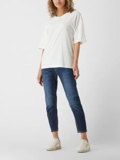 Gang Relaxed Fit Jeans Mit Stretch-Anteil Modell 'Amelie' - Blau