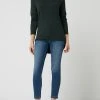 Mavi Jeans Cropped Super Skinny Fit Jeans Mit Stretch-Anteil Modell 'Adriana Ankle' - Blau