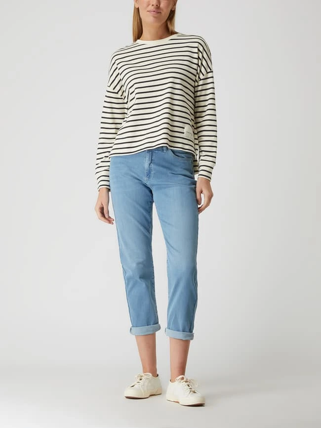 Christian Berg Woman Slim Fit Cropped Jeans Mit Stretch-Anteil - Ozean Blau 3 Christian Berg Woman Slim Fit Cropped Jeans Mit Stretch-Anteil - Ozean Blau