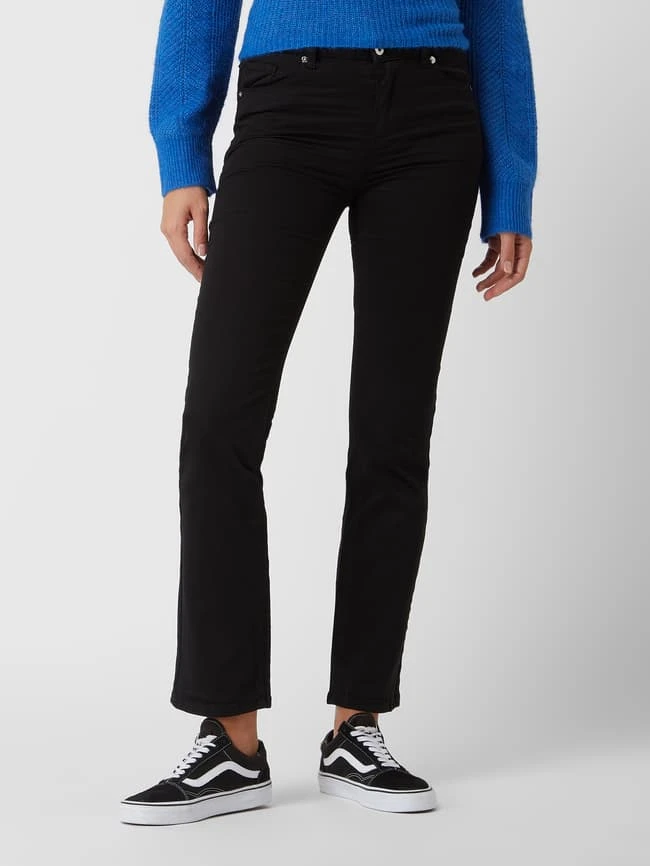 Blue Monkey Bootcut Jeans Mit Stretch-Anteil Modell 'Marla' - Schwarz 6 Blue Monkey Bootcut Jeans Mit Stretch-Anteil Modell 'Marla' - Schwarz – Bild 4