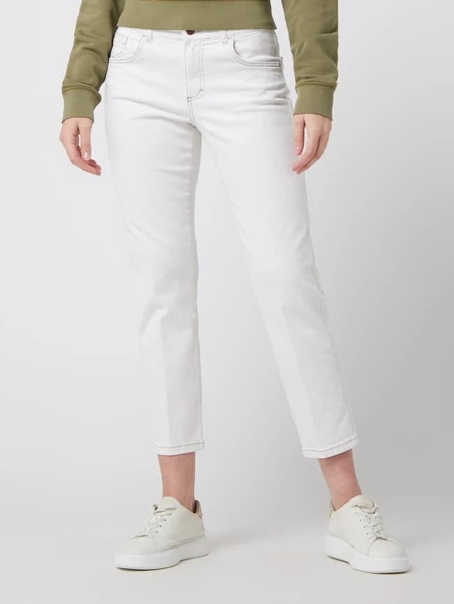 Angels Cropped Comfortable Fit Jeans Mit Stretch-Anteil Modell 'Darleen' - Offwhite 6 Angels Cropped Comfortable Fit Jeans Mit Stretch-Anteil Modell 'Darleen' - Offwhite – Bild 4