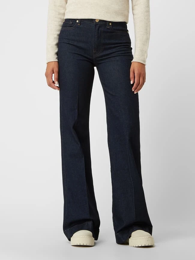 7 For All Mankind Flared Fit Jeans Mit Stretch-Anteil Modell 'Modern Dojo' - Marineblau 6 7 For All Mankind Flared Fit Jeans Mit Stretch-Anteil Modell 'Modern Dojo' - Marineblau – Bild 4