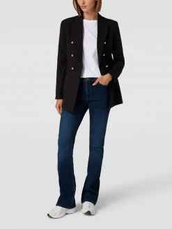 Raffaello Rossi Jeans Mit Label-Patch Modell 'Vic' - Marineblau