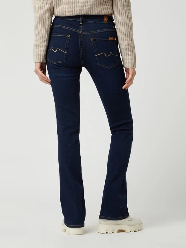 7 For All Mankind Bootcut Jeans Mit Stretch-Anteil - Marineblau 7 7 For All Mankind Bootcut Jeans Mit Stretch-Anteil - Marineblau – Bild 5