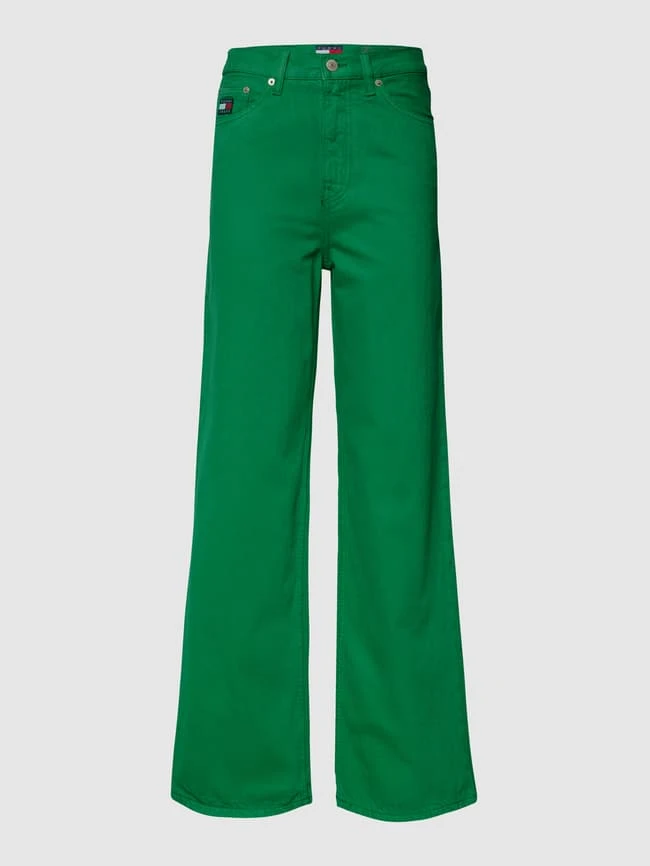 Tommy Jeans High Waist Flared Cut Jeans Aus Baumwolle - Grün 4 Tommy Jeans High Waist Flared Cut Jeans Aus Baumwolle - Grün – Bild 2