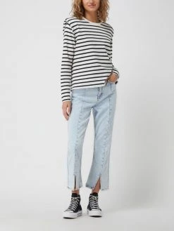 Only Flared High Waist Jeans Mit Stretch-Anteil Modell 'Emily' - Hellblau