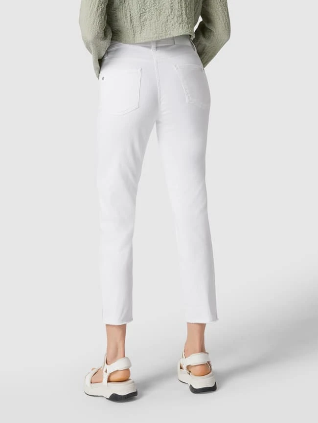 Cambio Cropped Jeans Mit Swarovski®-Kristallen - Weiß 7 Cambio Cropped Jeans Mit Swarovski®-Kristallen - Weiß – Bild 5