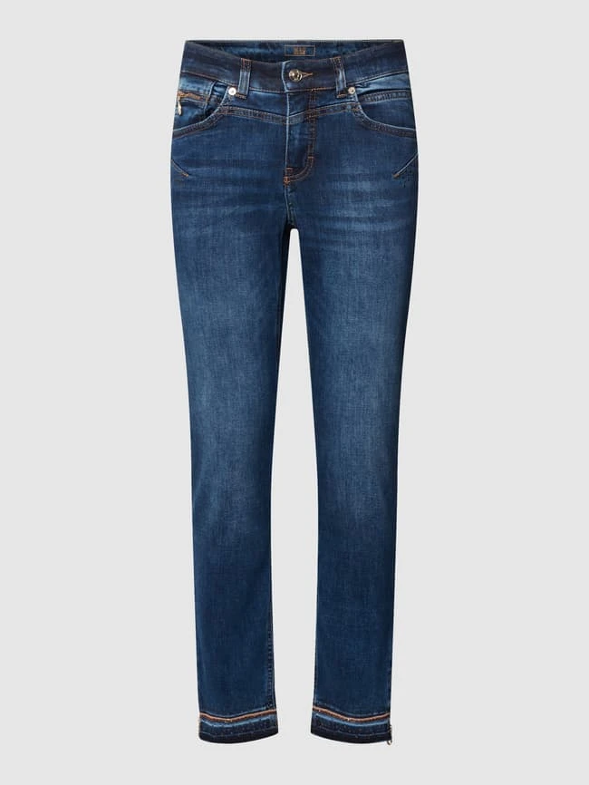 MAC Slim Fit Jeans Mit Ziersteinbesatz - Blau 4 MAC Slim Fit Jeans Mit Ziersteinbesatz - Blau – Bild 2