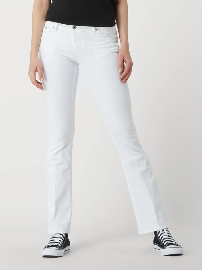 Pepe Jeans Flared Jeans Mit Stretch-Anteil Modell 'New Pimlico' - Weiß 6 Pepe Jeans Flared Jeans Mit Stretch-Anteil Modell 'New Pimlico' - Weiß – Bild 4